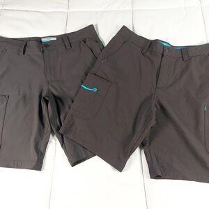 Men's Dark Gray Cargo Shorts